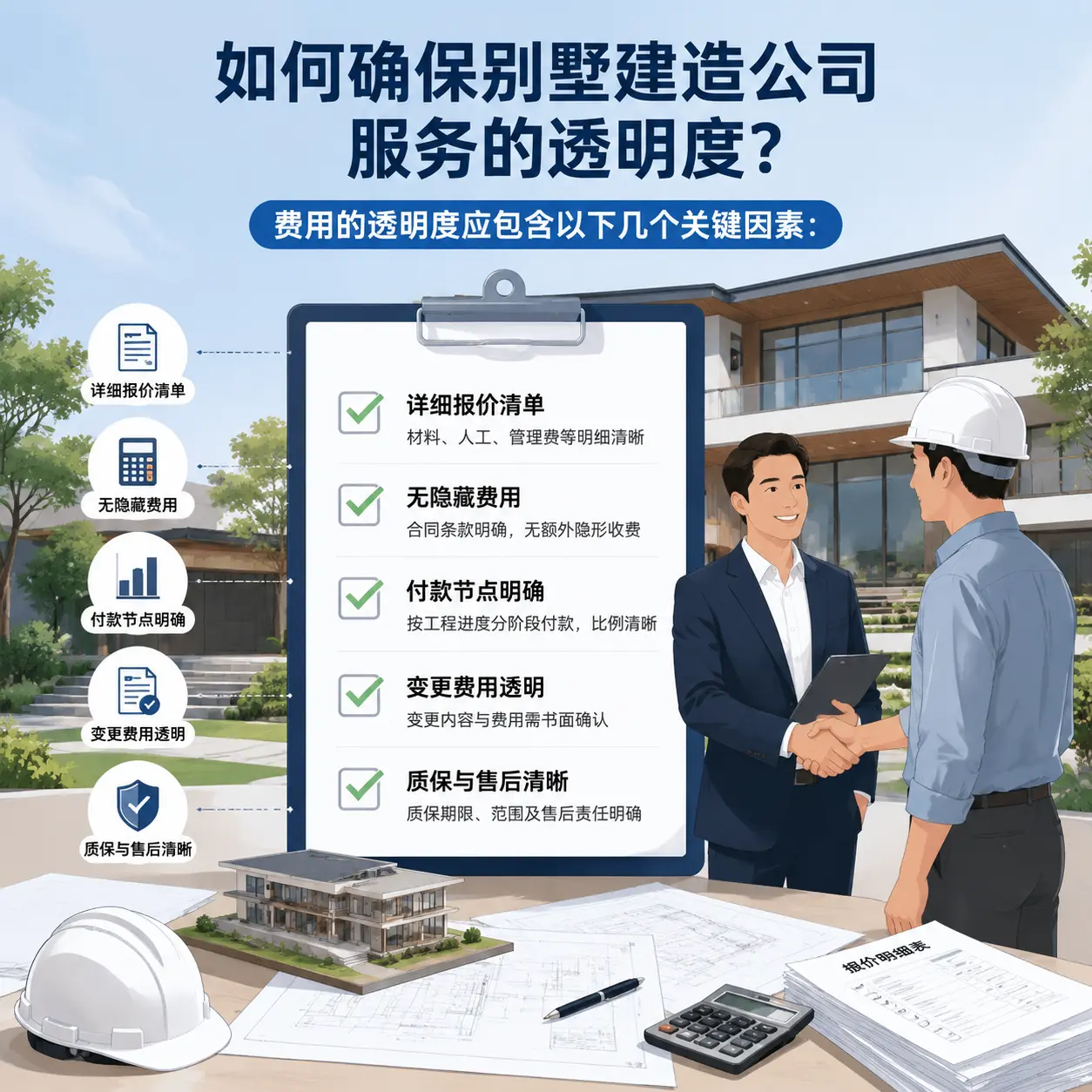 在 遵义 如何确保别墅建造公司服务的透明度?