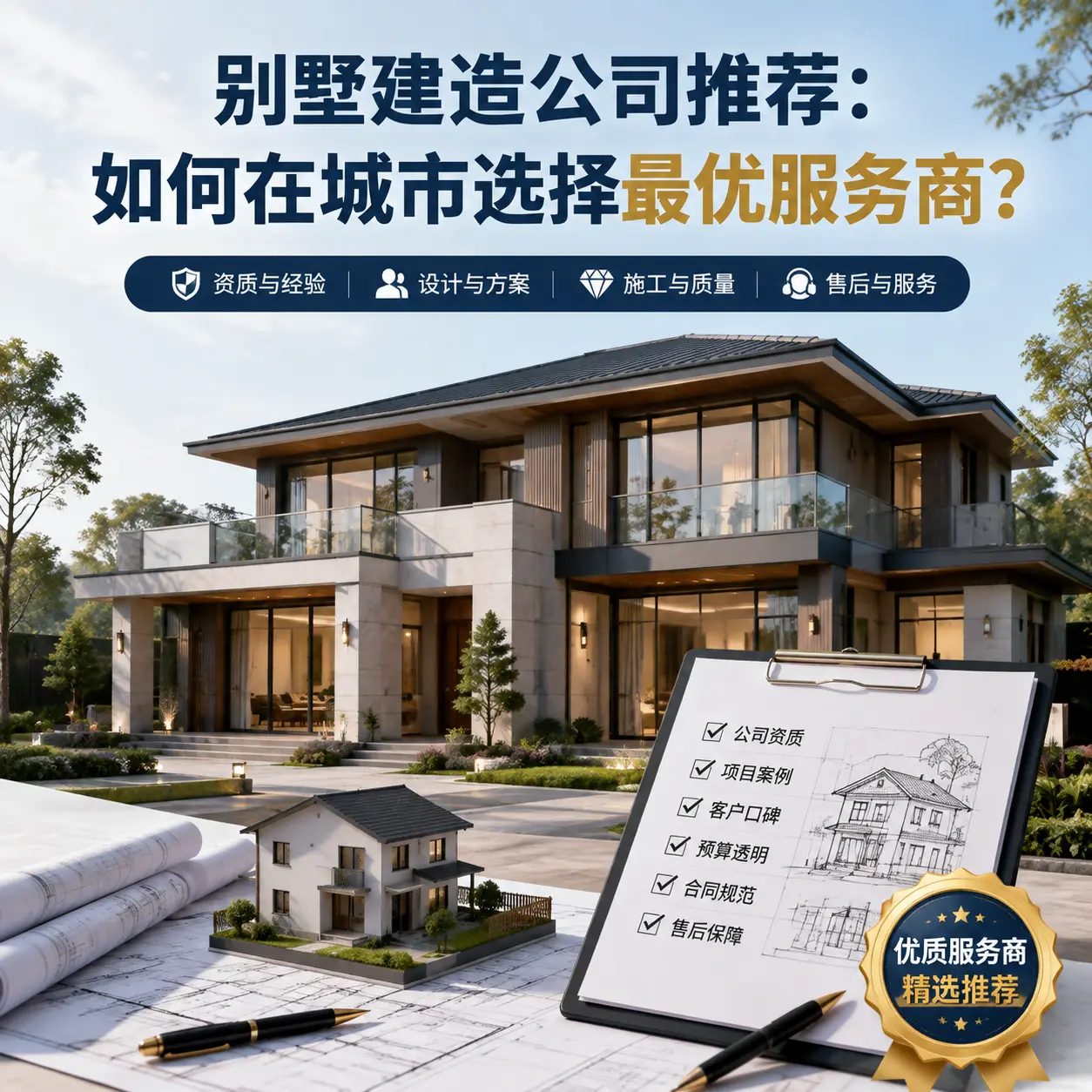 别墅建造公司推荐：如何在 遵义 选择最优服务商？