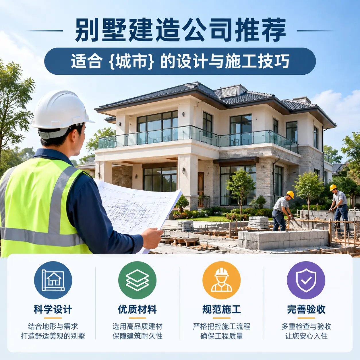 别墅建造公司推荐:适合 遵义 的设计与施工技巧