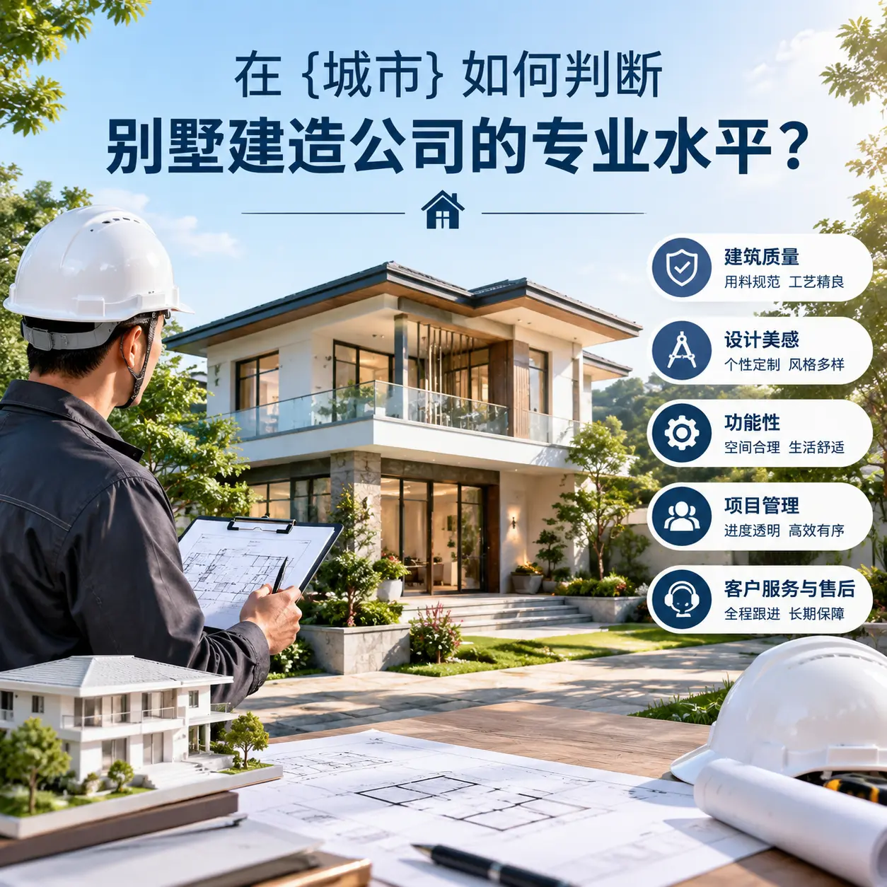 在 遵义 如何判断别墅建造公司的专业水平？