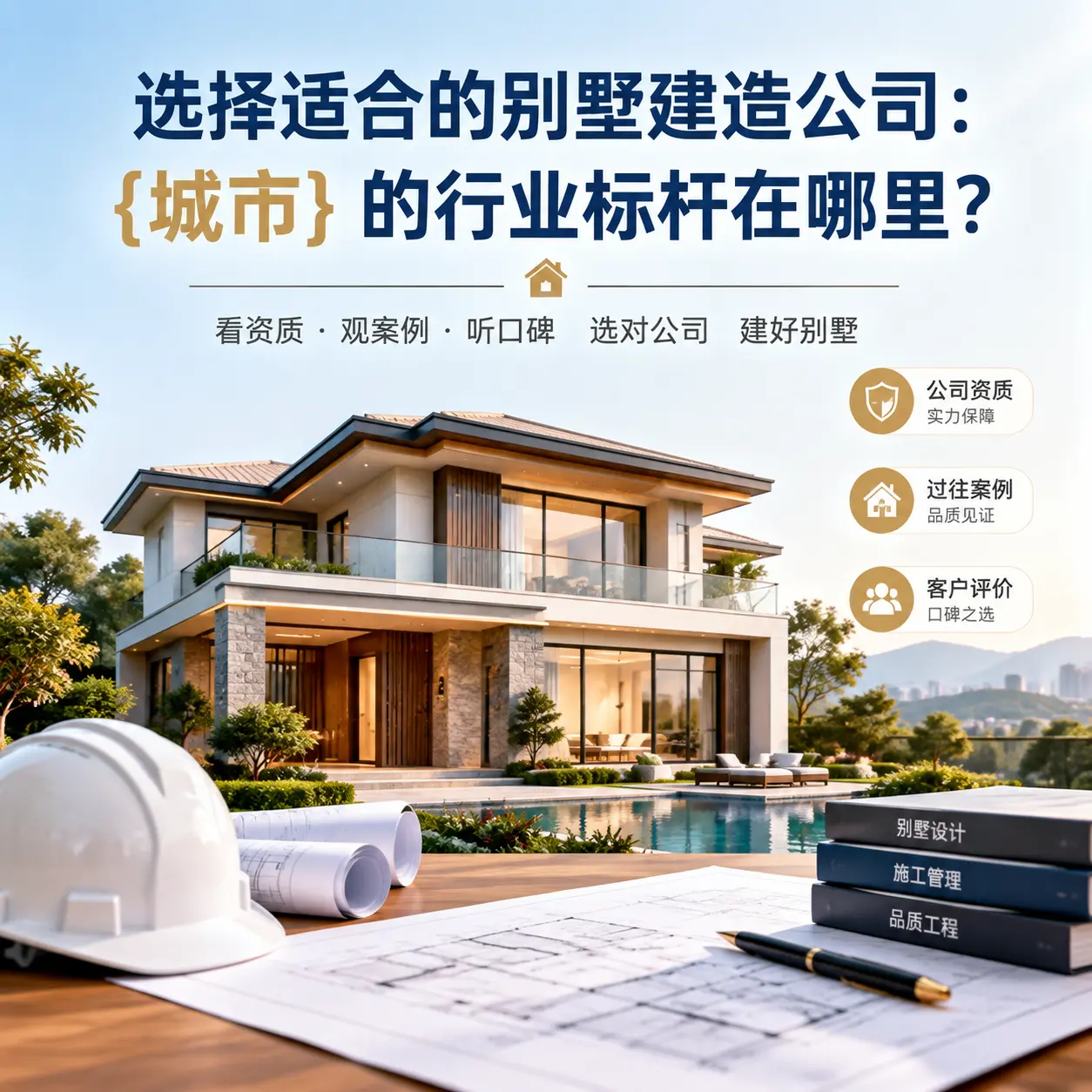 选择适合的别墅建造公司: 遵义 的行业标杆在哪里?