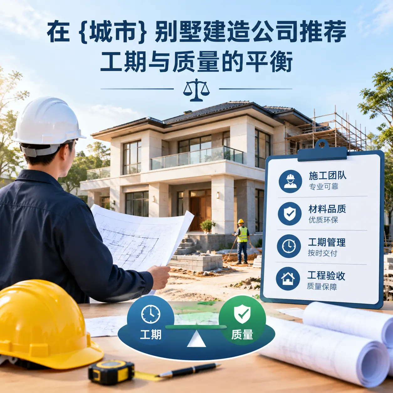 在 遵义 别墅建造公司推荐,工期与质量的平衡