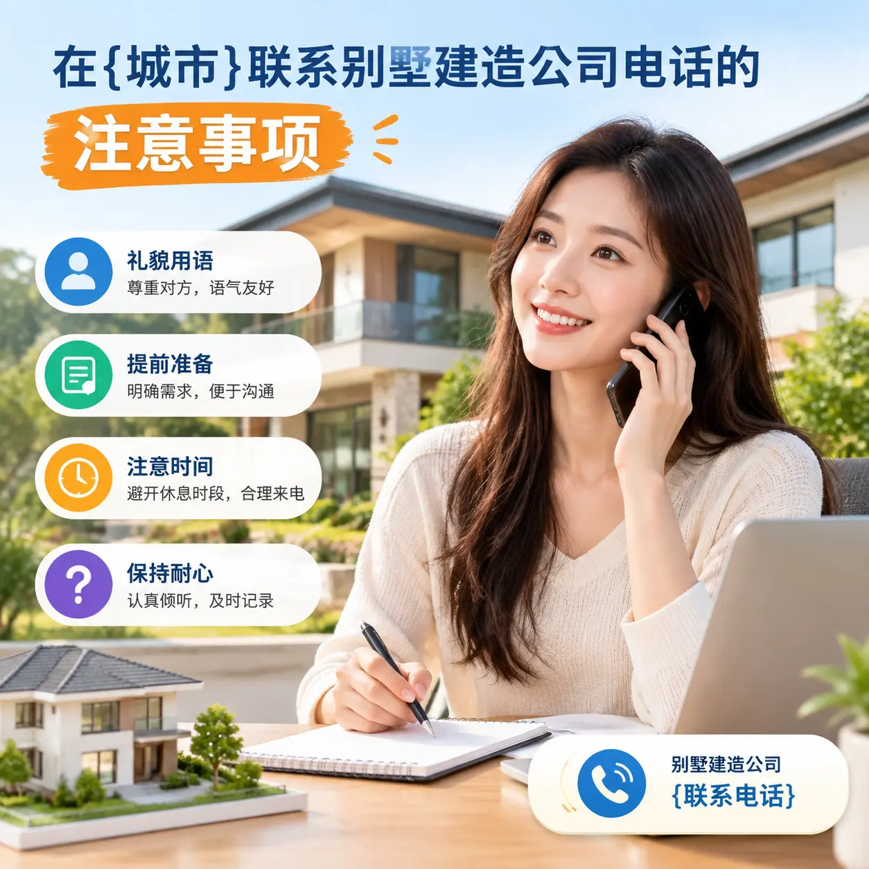 在遵义联系别墅建造公司电话的注意事项
