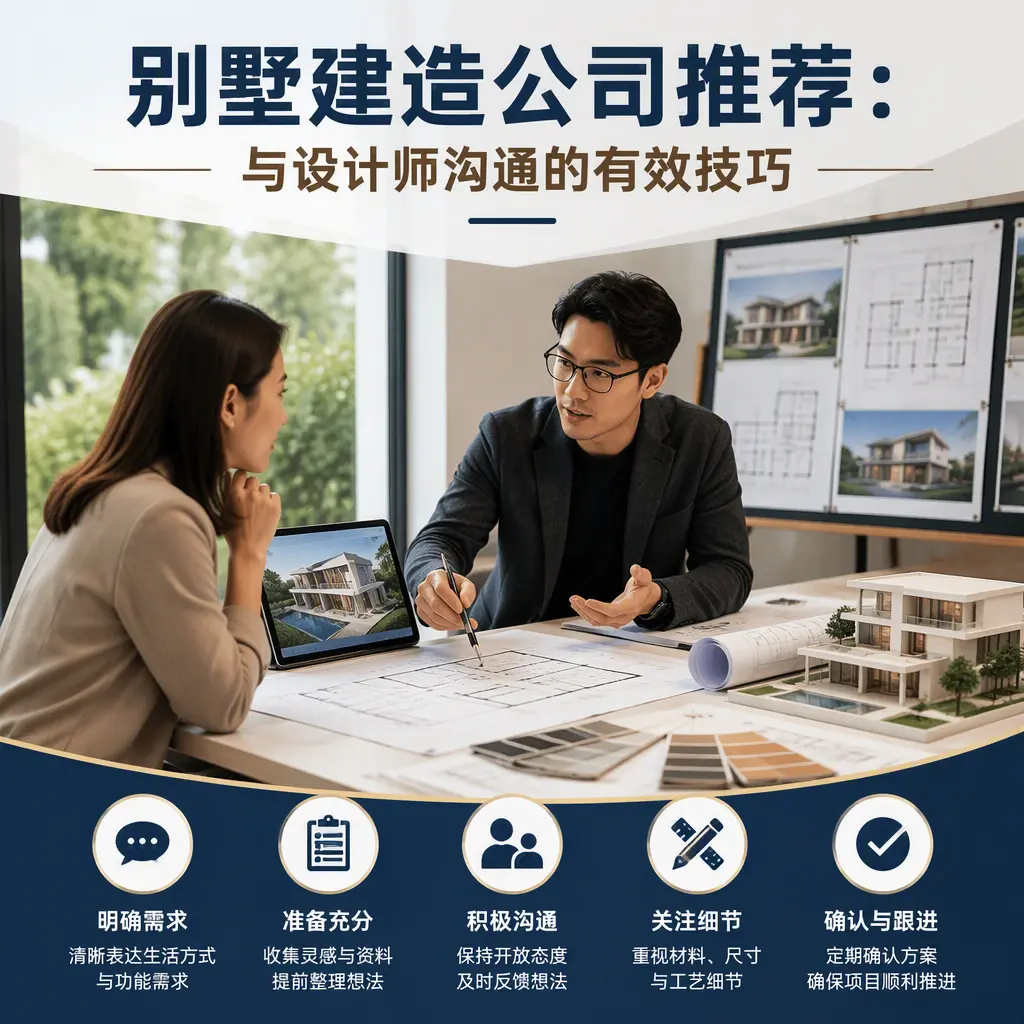 别墅建造公司推荐：与设计师沟通的有效技巧在 遵义