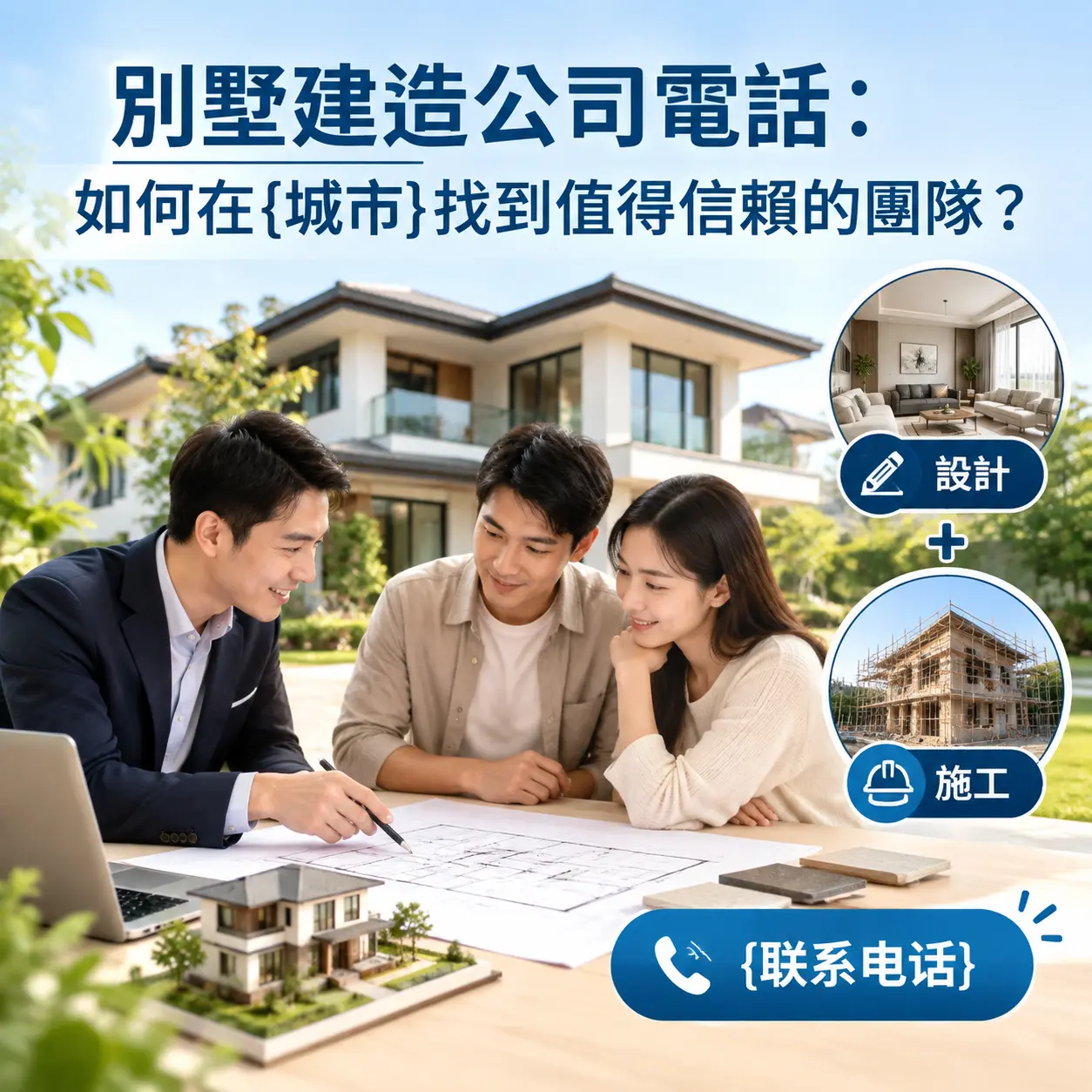 别墅建造公司电话:如何在遵义找到值得信赖的团队?