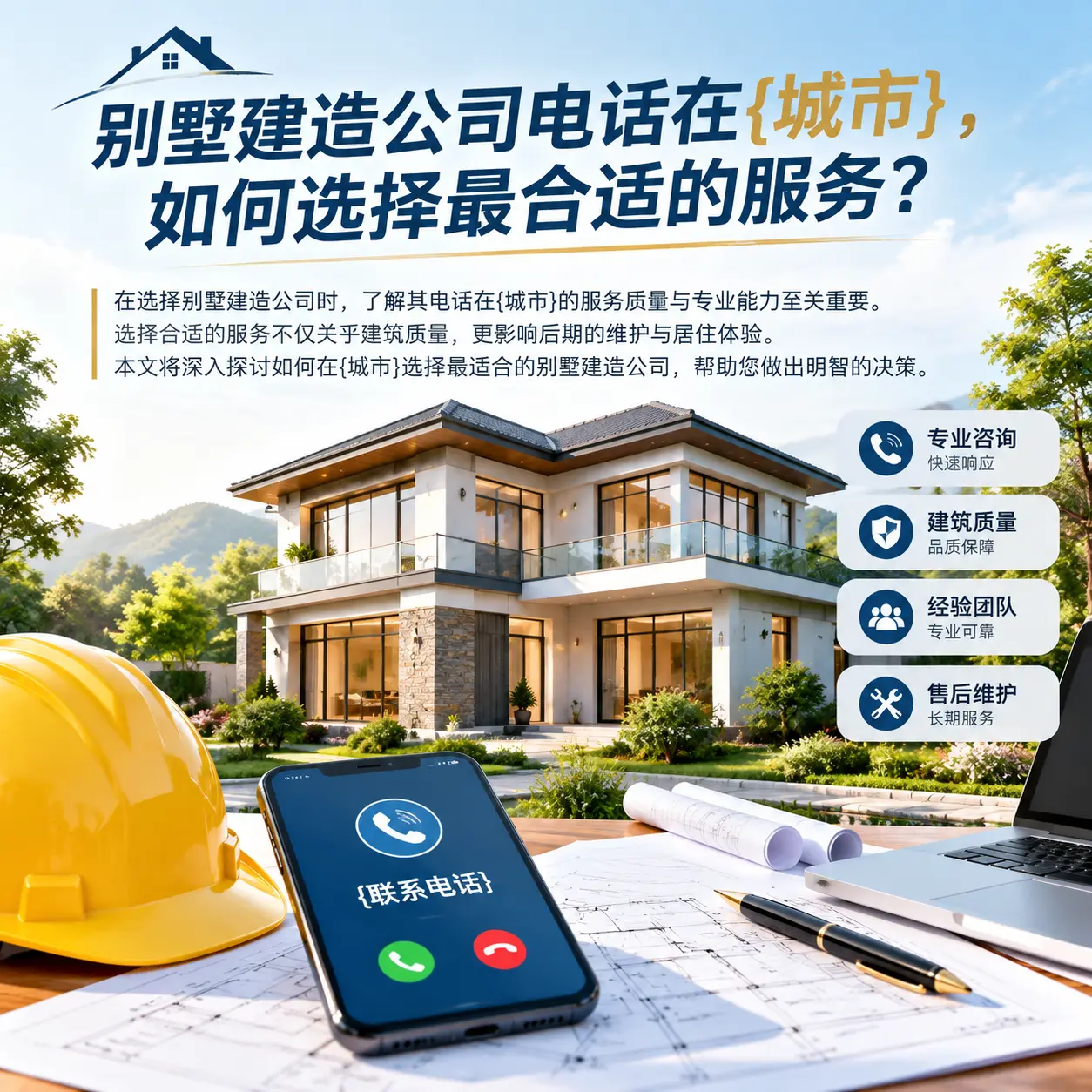 别墅建造公司电话在遵义,如何选择最合适的服务?