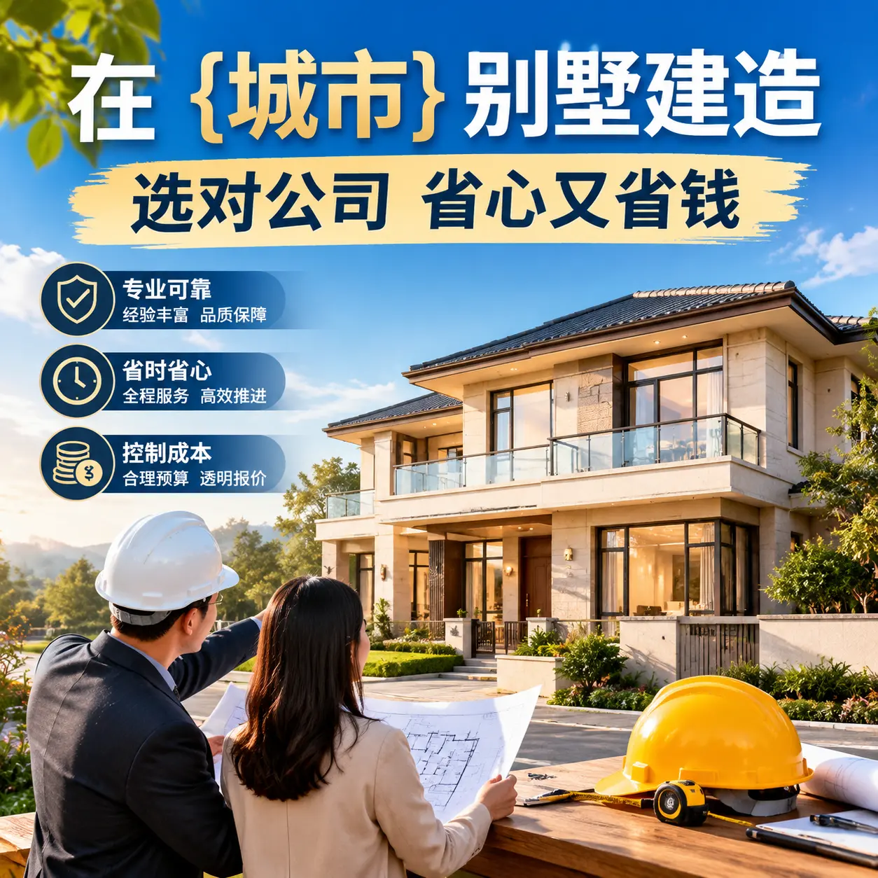 在 遵义 别墅建造,选对公司省心又省钱