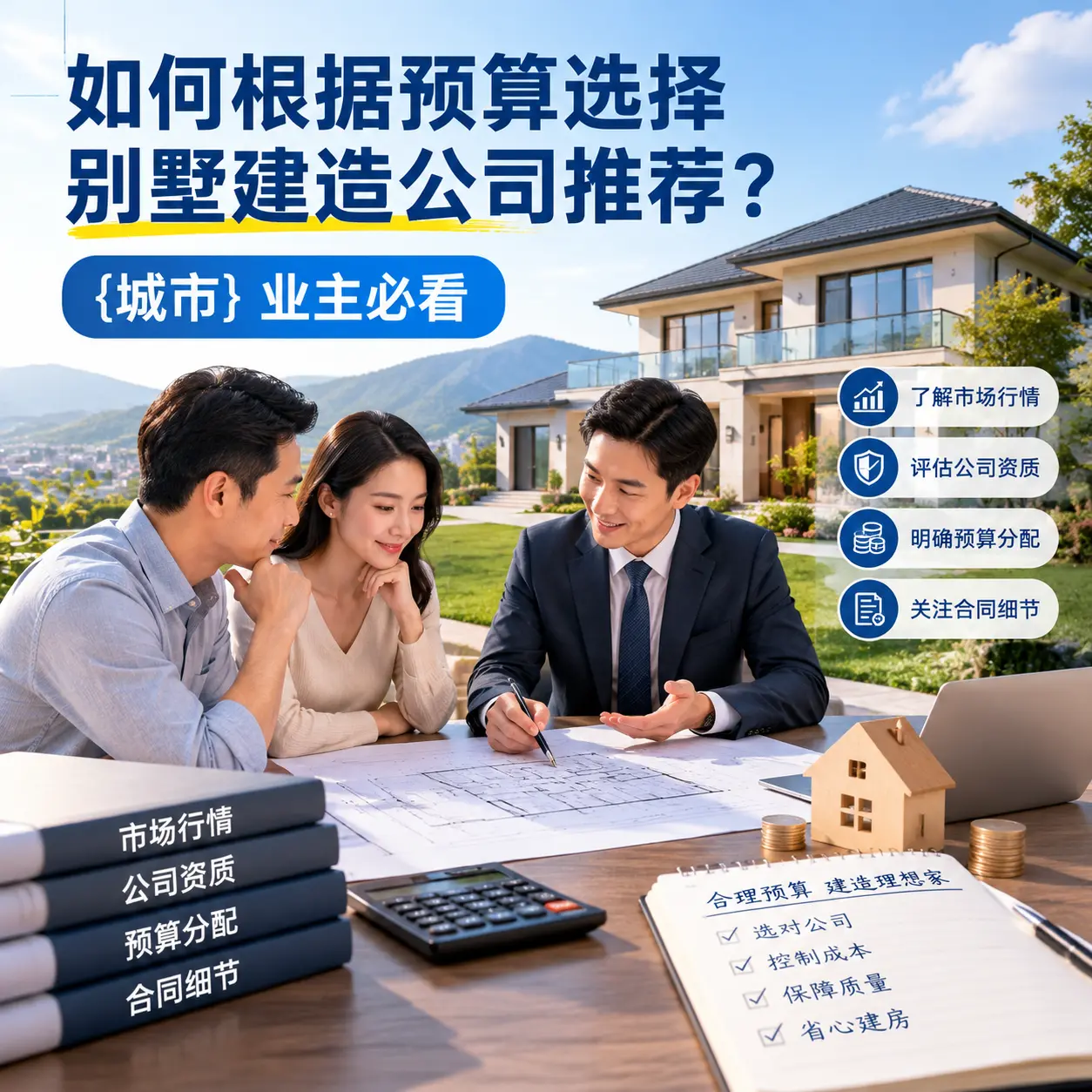 如何根据预算选择别墅建造公司推荐？ 遵义 业主必看