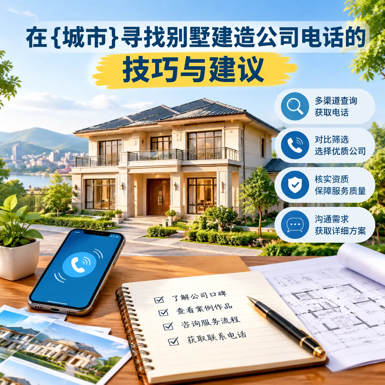 在遵义寻找别墅建造公司电话的技巧与建议
