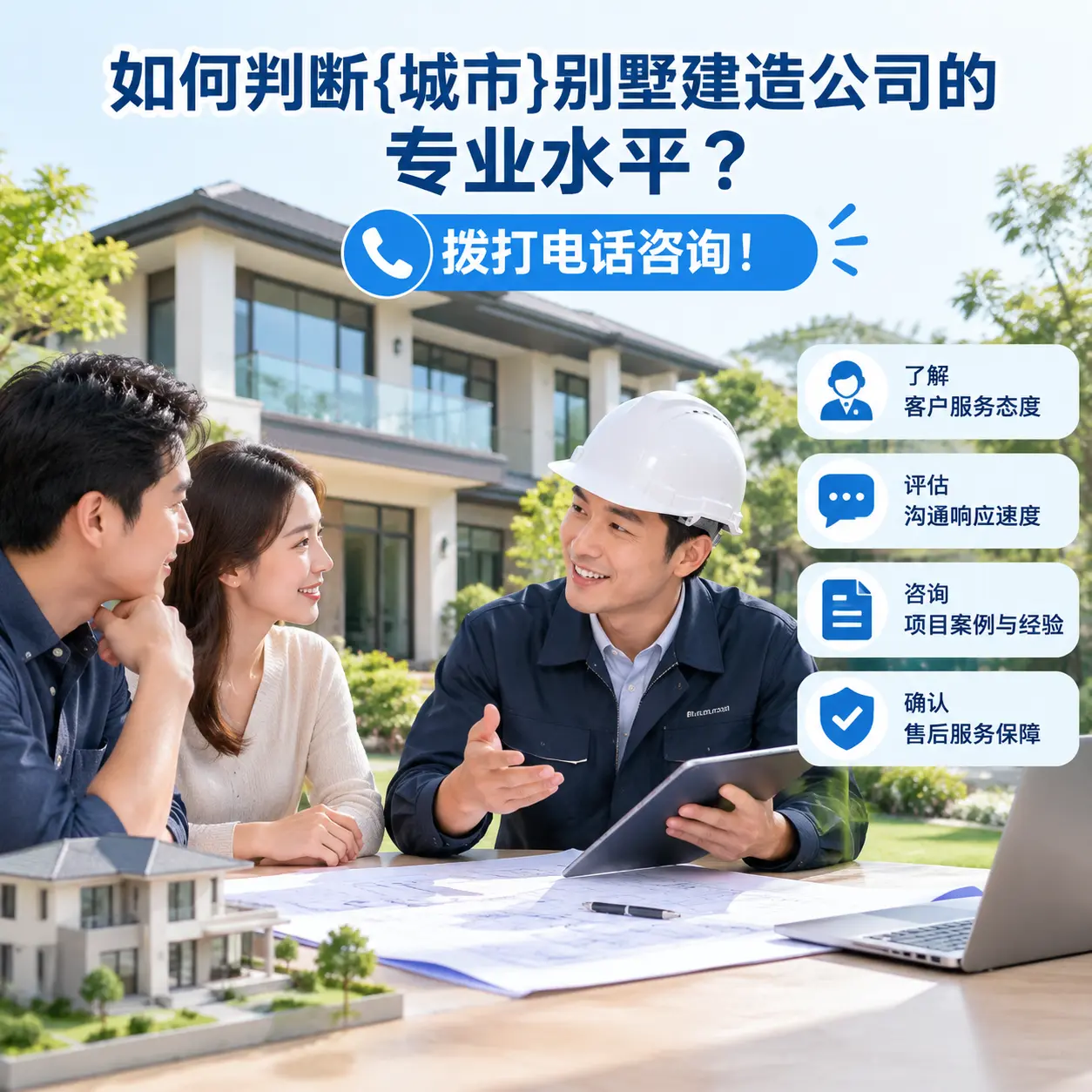 如何判断遵义别墅建造公司的专业水平？拨打电话咨询！